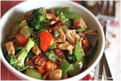 Chicken and Vegetable Stir Fry