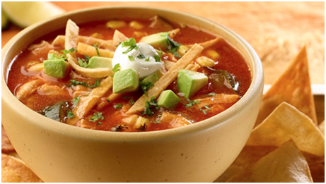 Roasted Vegetable-Rosemary Chicken Soup