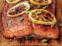 Grilled Cedar Plank Salmon