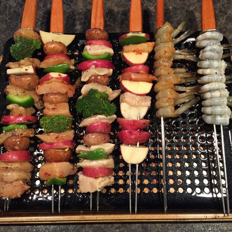 Grilled Shrimp Kebabs
