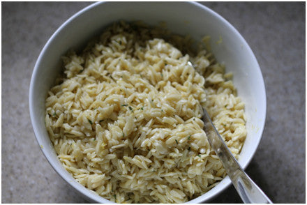 Rosemary Lemon Orzo Pasta